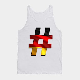 Hashtag Flag - Germany Tank Top